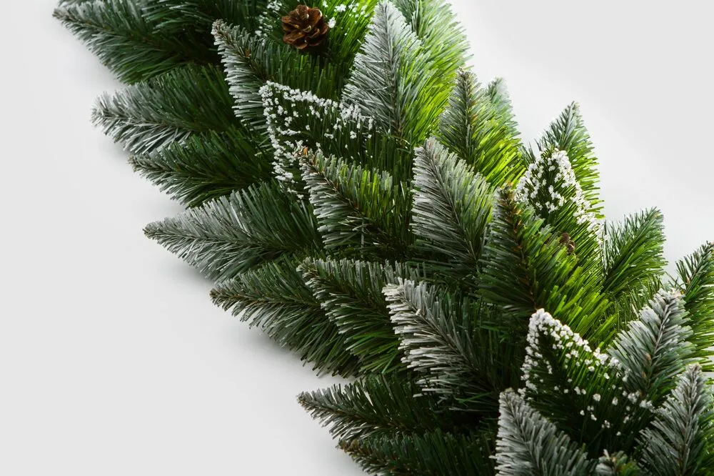 Girlanda Zasnežená borovica miešaná 100cm /od 5 kusov AKCIA