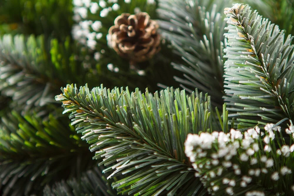 Vianočný veniec na dvere miešané ihličie 50cm - od 5kusov AKCIA