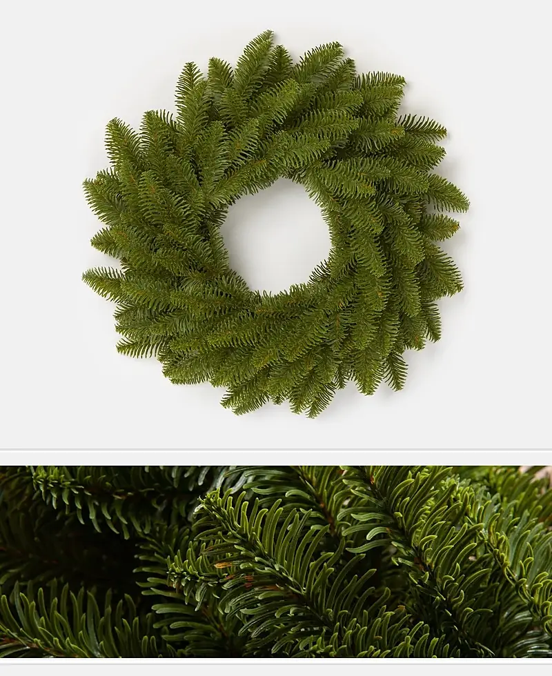 Vianočný veniec Jedľa 100 % 3D 50 cm