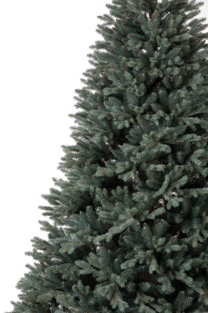 Smrek strieborný 3D Vianočný stromček 220 cm