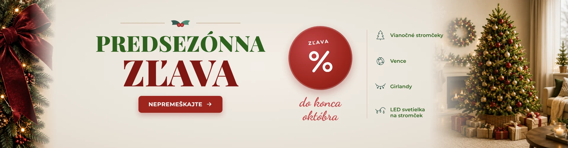 Docasna predsezonna zlava oktober